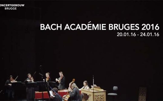 Bach Academie Brugge 2016